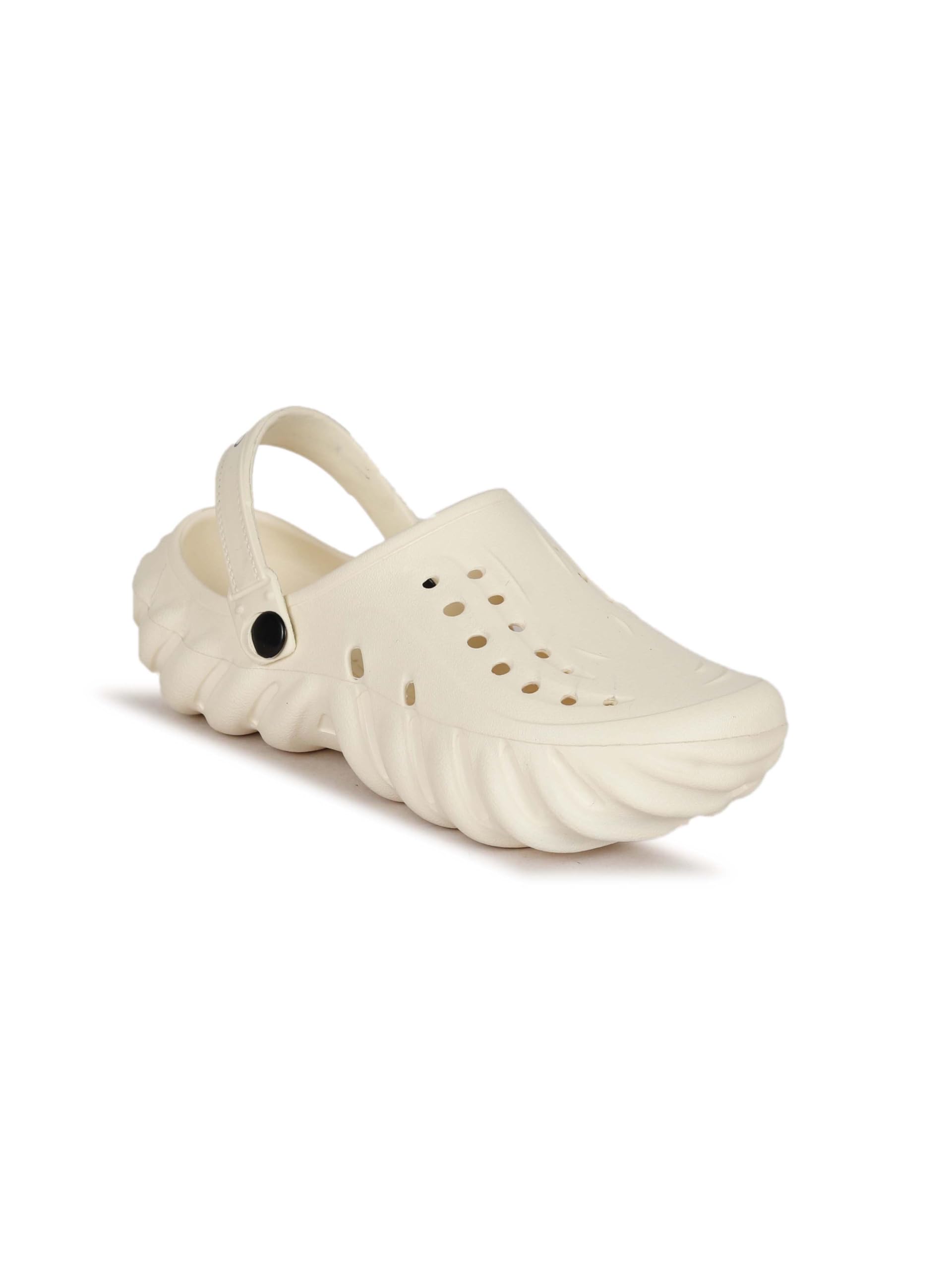 AADI Mens White Comfortable & Light Weight Anti Skid Clogs/Mules/Sandals with Back Strap (B0CTX8PC77) Amazon Price History, Amazon Price Tracker