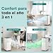 Imagen de SereneLife Aire Acondicionado Portátil 9000 BTU con Kit de Ventana