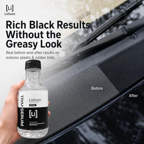 Trim Serum- Plastic Restorer for Cars- Restores Even the Most Damaged Plastic, Rubber, and Vinyl - Black Trim Restorer That Lasts For Months - Penetrates Plastic Pores Restoring Color (16 Oz) - Image 6