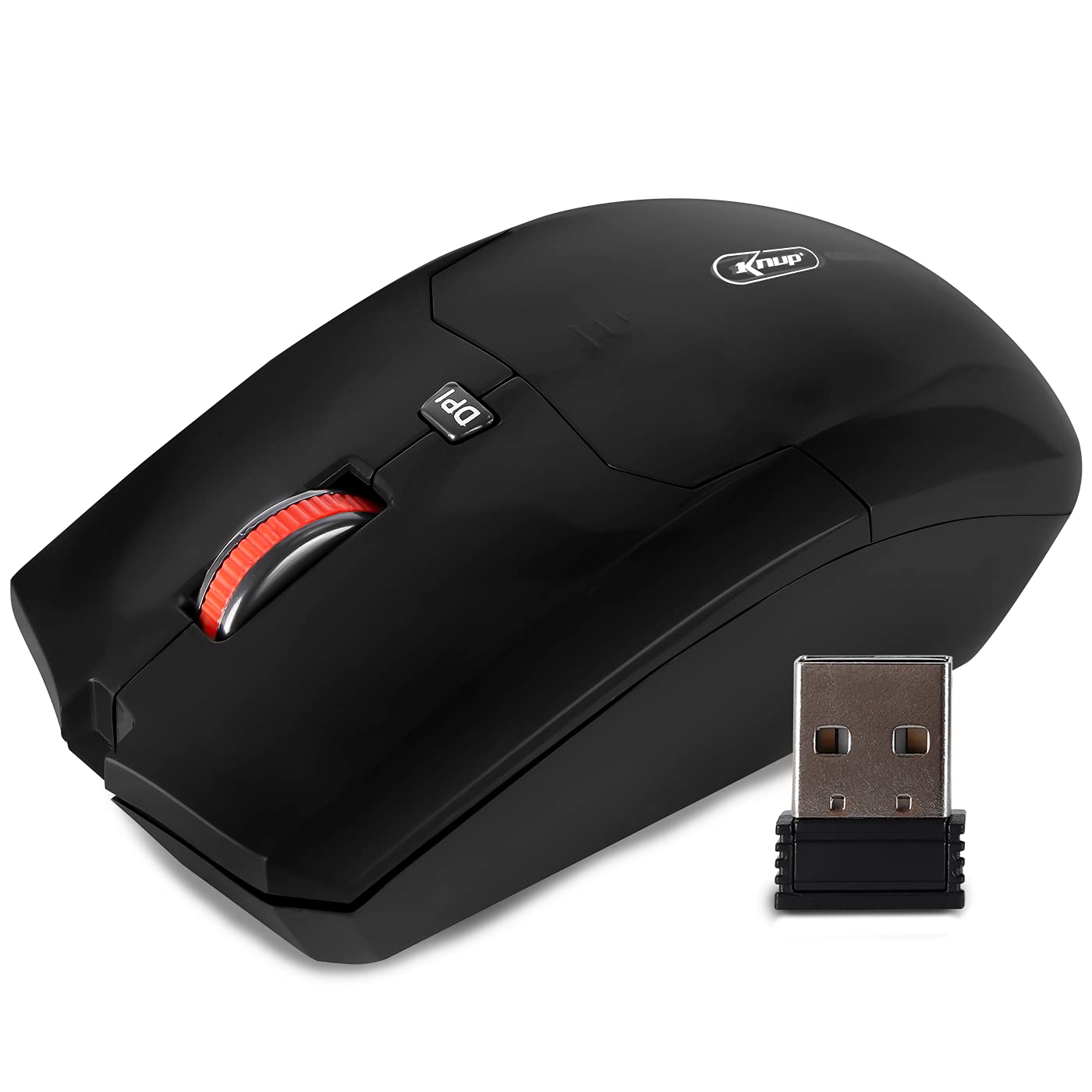 Mouse Sem Fio Óptico Wireless 2.4ghz 1600dpi Usb para Computador