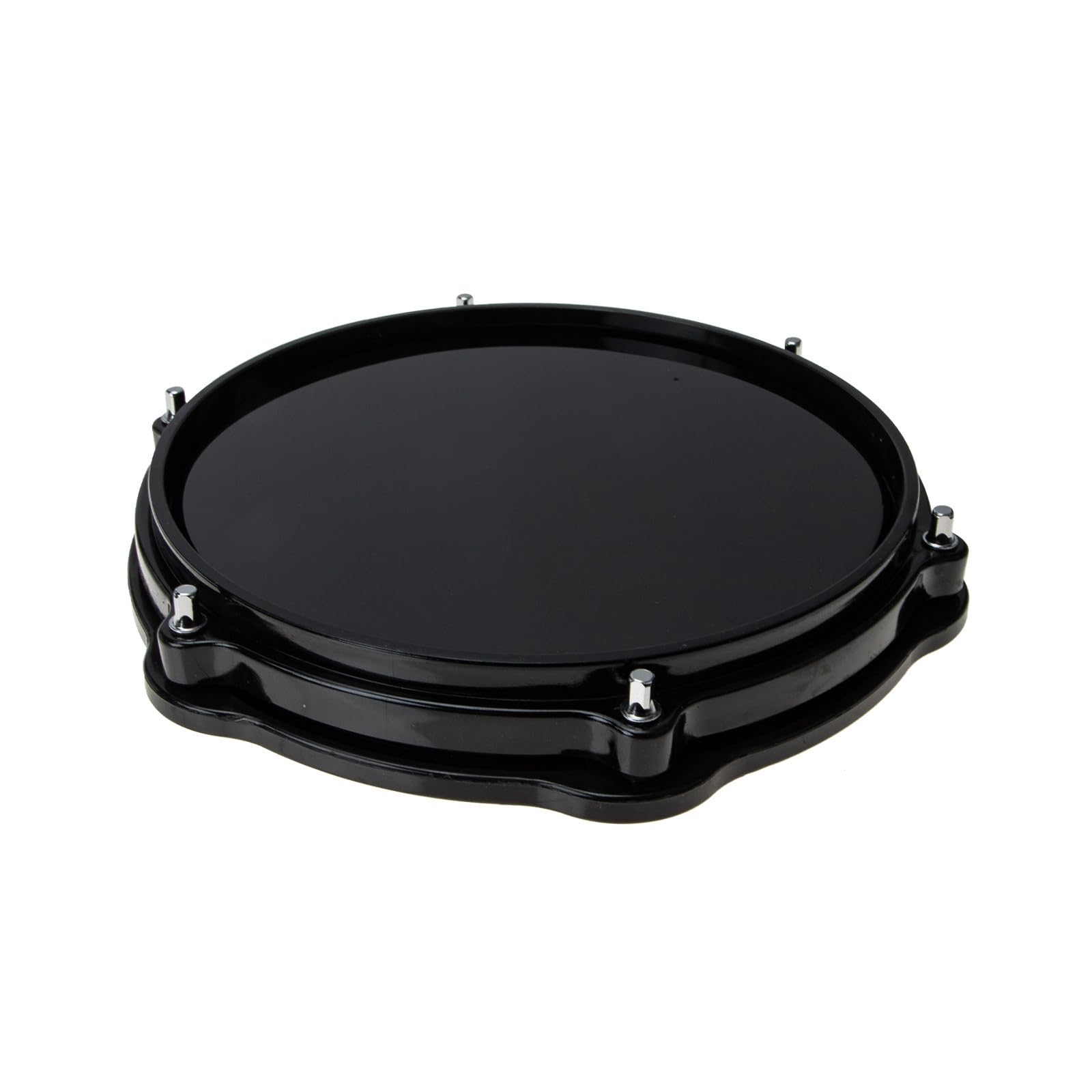 Mikikit Alfombrilla de Batería de Goma Silence Drum Mat para Práctica en Casa Reducción de Volumen y Material Eva Resistente para Bateristas