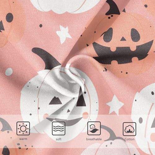 Cotton Toddler Girls Underwear Cute Pink Halloween Pumpkins Panties for Girl Durable Briefs Kids Undies 2t3