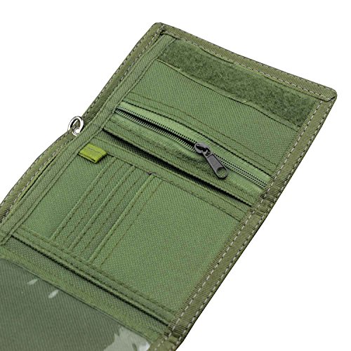 Men/Boy Army fans Star Trifold Wallet Card Holder Purse And Safety Metal Chain2