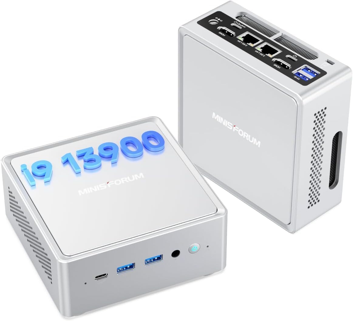 MINISFORUM NAB9S Mini PC con Intel Core i9-13900HK, 16 GB RAM, 500 GB SSD