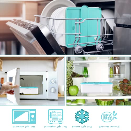 VOVOIR Lunch Box Porta Pranzo per Bambini con