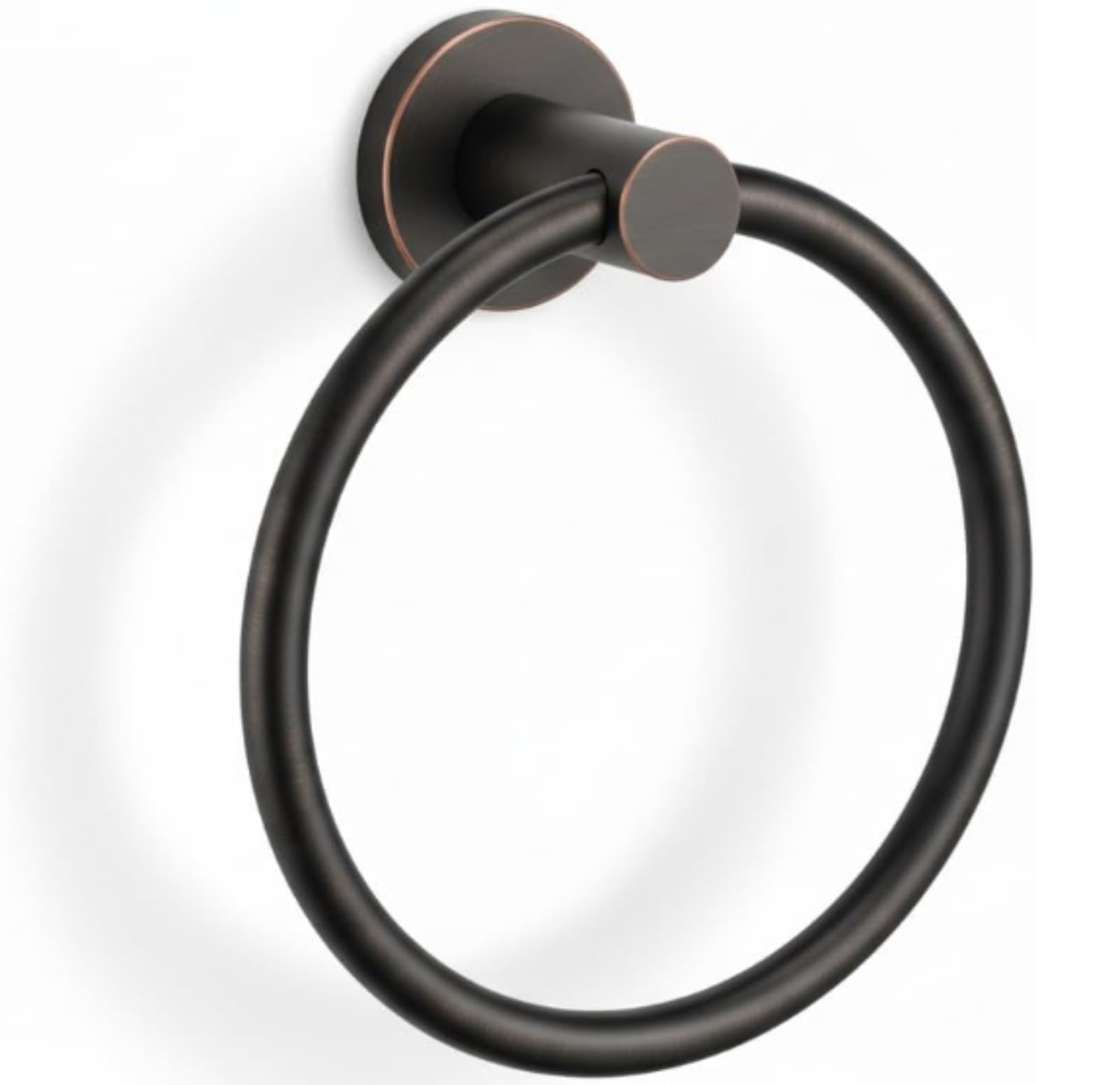 FORIOUS Towel Ring, SUS304 Hand Towel Holder for Bathroom,Oil Rubbed Bronze