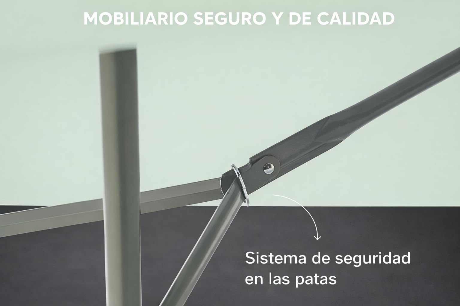 DUPI Mesa Plegable Portátil Maleta para Camping y Eventos | Fácil Transporte y Almacenamiento | Resina Fácil de Limpiar | Bloqueo de Seguridad y Asa | (Blanco, 180 cm)