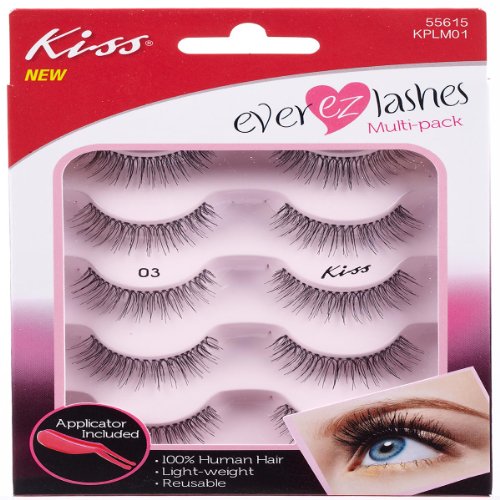 Kiss Products No. 03 Ever EZ Lashes, 10 Count by Kiss Products, Inc.