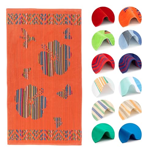 BOSKIMO Strandtuch Split 3 Groß 90x170 cm – 100% Hochwertiger Frottier-Baumwolle – Weich, Saugfähig und Schnell Trocknend – Hergestellt in Portugal – Premium-Stil – Ideal für Strand und Pool BOSKIMO Strandtuch Split 3 Groß 90x170 cm – 100% Hochwertiger Frottier-Baumwolle – Weich, Saugfähig und Schnell Trocknend – Hergestellt in Portugal – Premium-Stil – Ideal für Strand und Pool