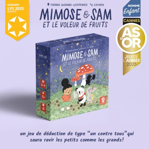 Mimose & Sam et le voleur de Fruits - Jeu de plateau y deducción miniatura 7