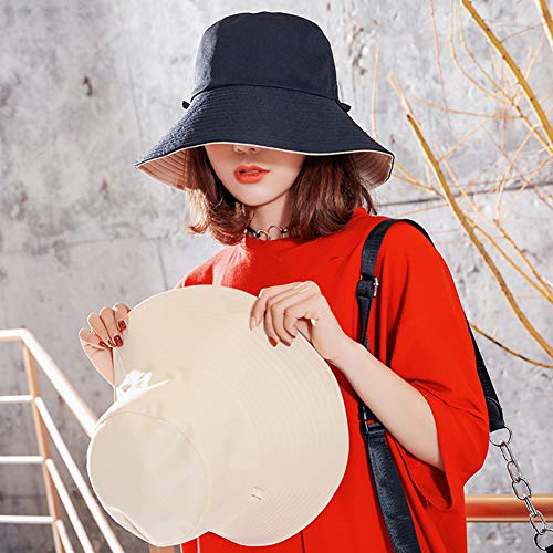 Yuccer-Womens-Floppy-Hat-Foldable-Sunbonnet-Cotton-Summer-Vacation-Gardening-Sun-Hat-for-Women-UPF-UV