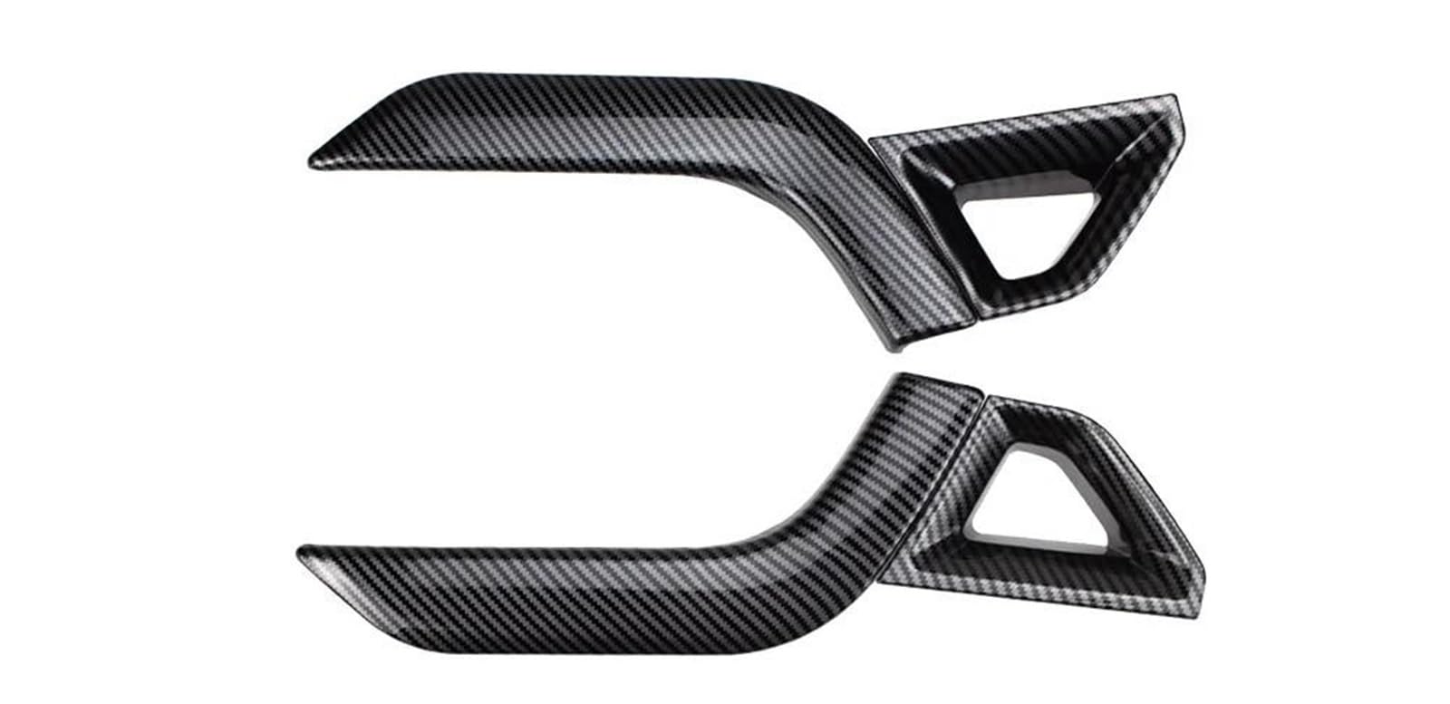 for Ford for Ranger for Everest 2023 ABS Carbon Fiber Color Center Console Line Gear Shift Decorative Trim Interior Decal Trim(Center 4pcs)