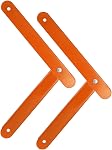 2X Folding Step Ladder Hinge Attachment Stepladders Tie Rod Replacement Kit, Orange