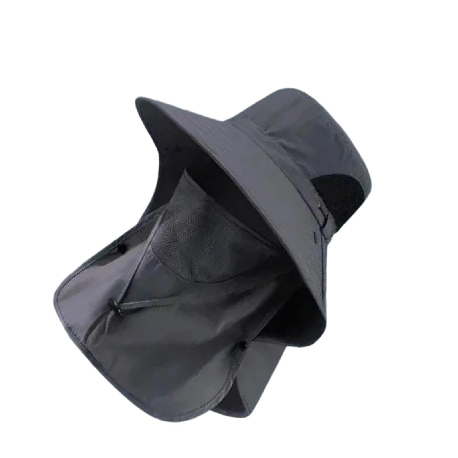 Large Brims Sun Hat Men Women Breathable Fishing Caps Sun Protections Meshes Fisherman Hat Hiking Outdoor Beach Caps Fishing, Gray, X-Small-Large