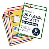 Dry Erase Pockets (6)
