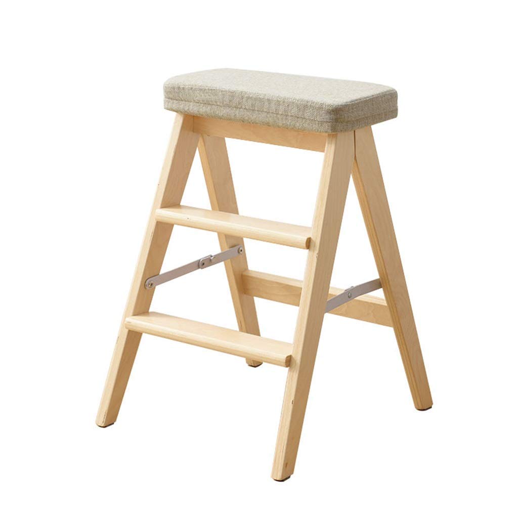 Escalera de cocina creativa para el hogar que soluciona problemas de espacio y altura