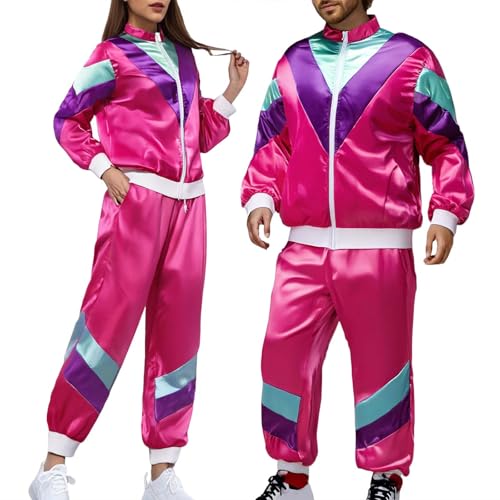 Genérico Disfraz de Chándal y Pantalón Hombre Mujer, Diseño de