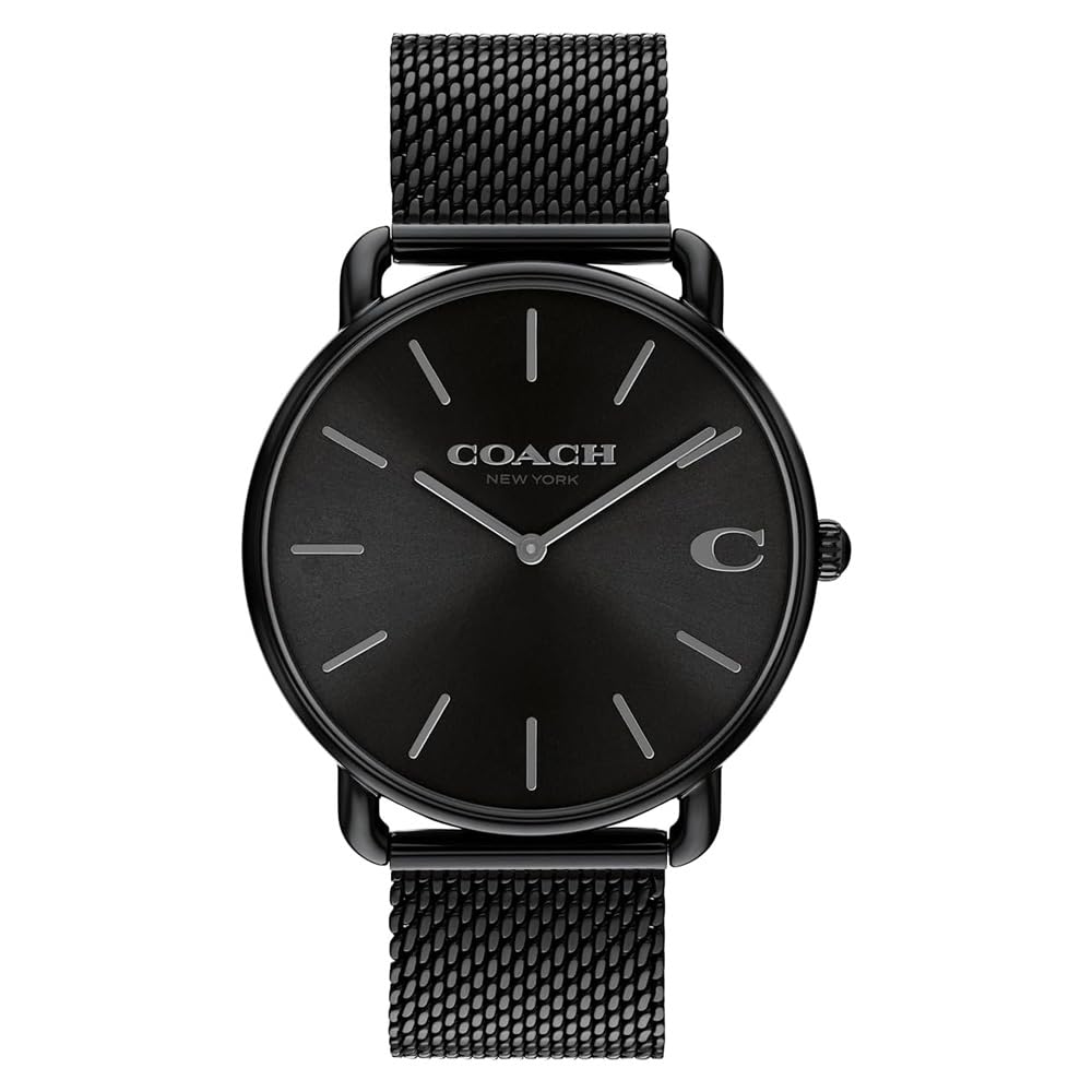 Amazon.co.jp: [コーチ][正規輸入品]メンズ 腕時計 ELLIOT 黒文字盤