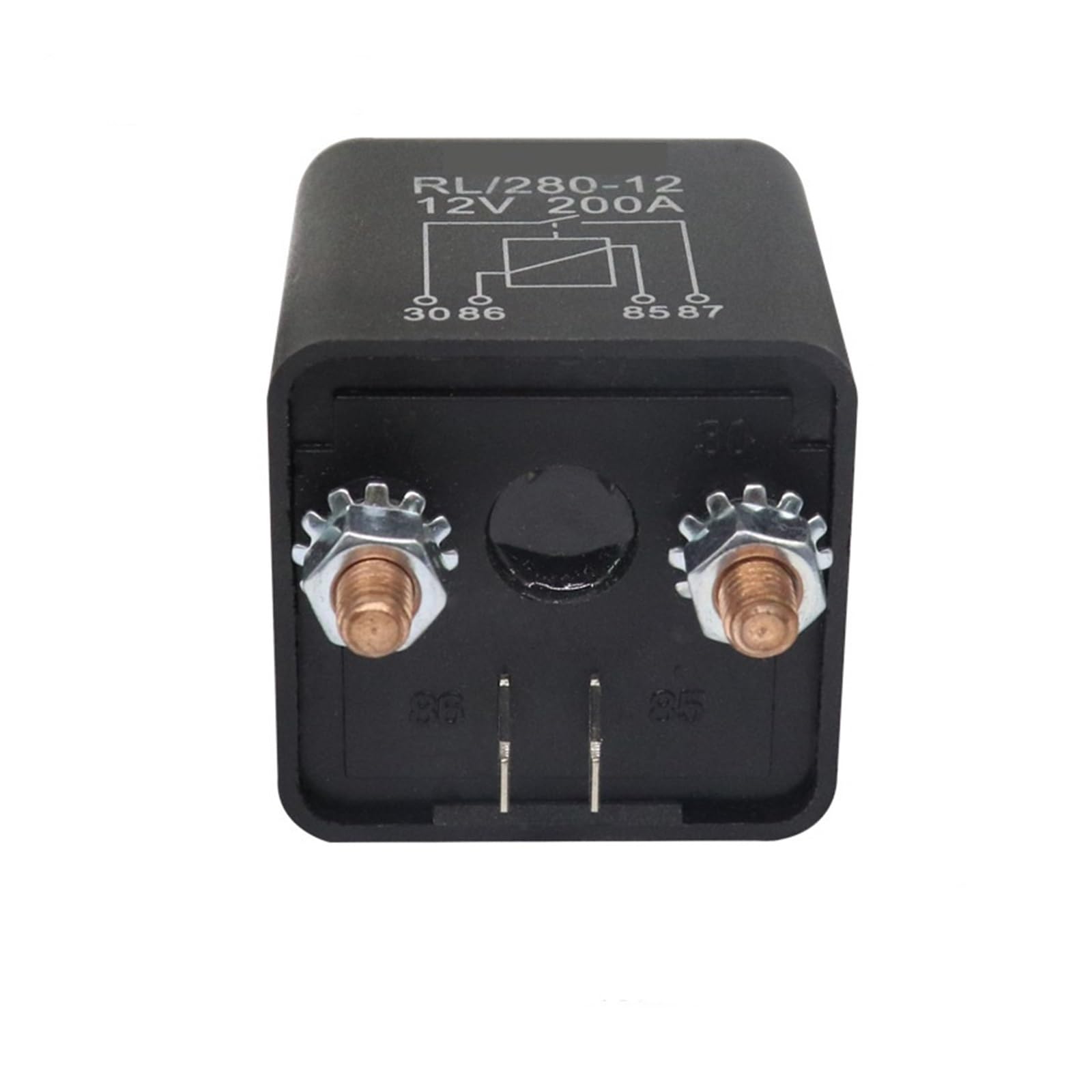 Relé de arranque corriente pesada 200 A, 14 V CC, 12 V/24