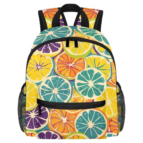 Sac à dos enfant tortue de mer doré pour école maternelle 30 cm