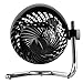Vornado Pivot3 Compact Air Circulator Fan with Pivoting Axis, 3 Speed Settings, Removable Grill for Cleaning, Perfect for Home, Office, Dorm Use, Black