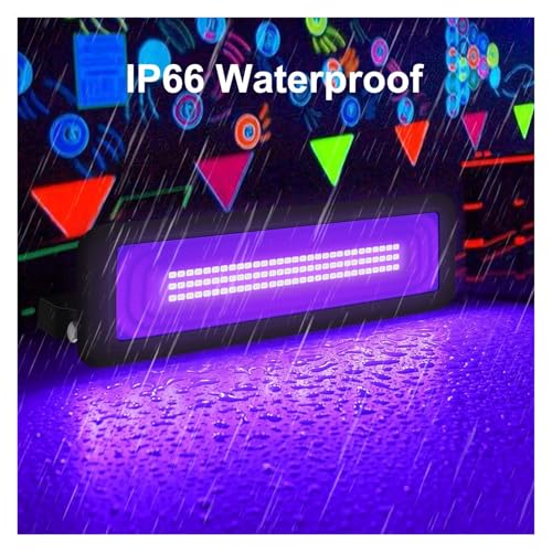 Lámpara UV Negra LED 50W IP66 para Fiestas y Acuarios - Fernando Cortés