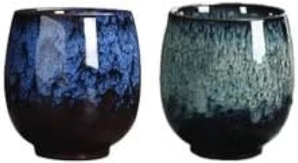 DUBKART Set Of 2 Double Walled Coffee Cup Multicolour