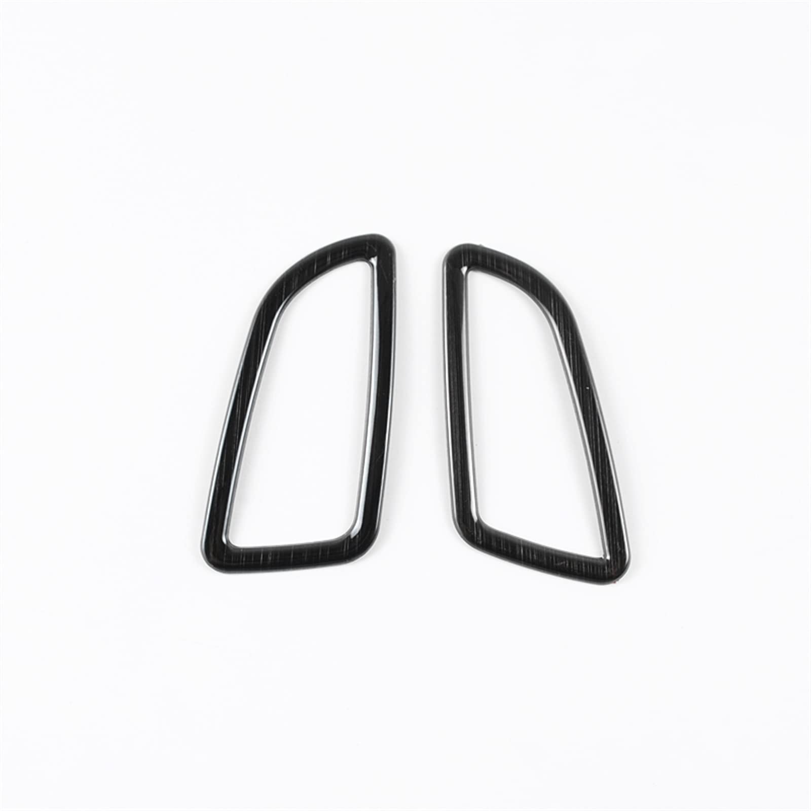 Conditioning Outlet Frame Decoration Sticker Trim Car Dashboard for Mercedes- Benz C Class W205 GLC X253 2015-2020(Black)
