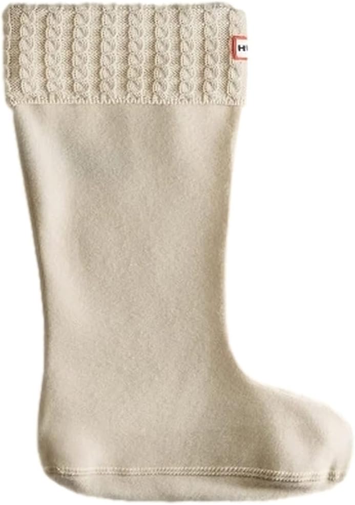 Hunter Unisex Recycled Mini Cable Sock Tall Polyfleece Socks