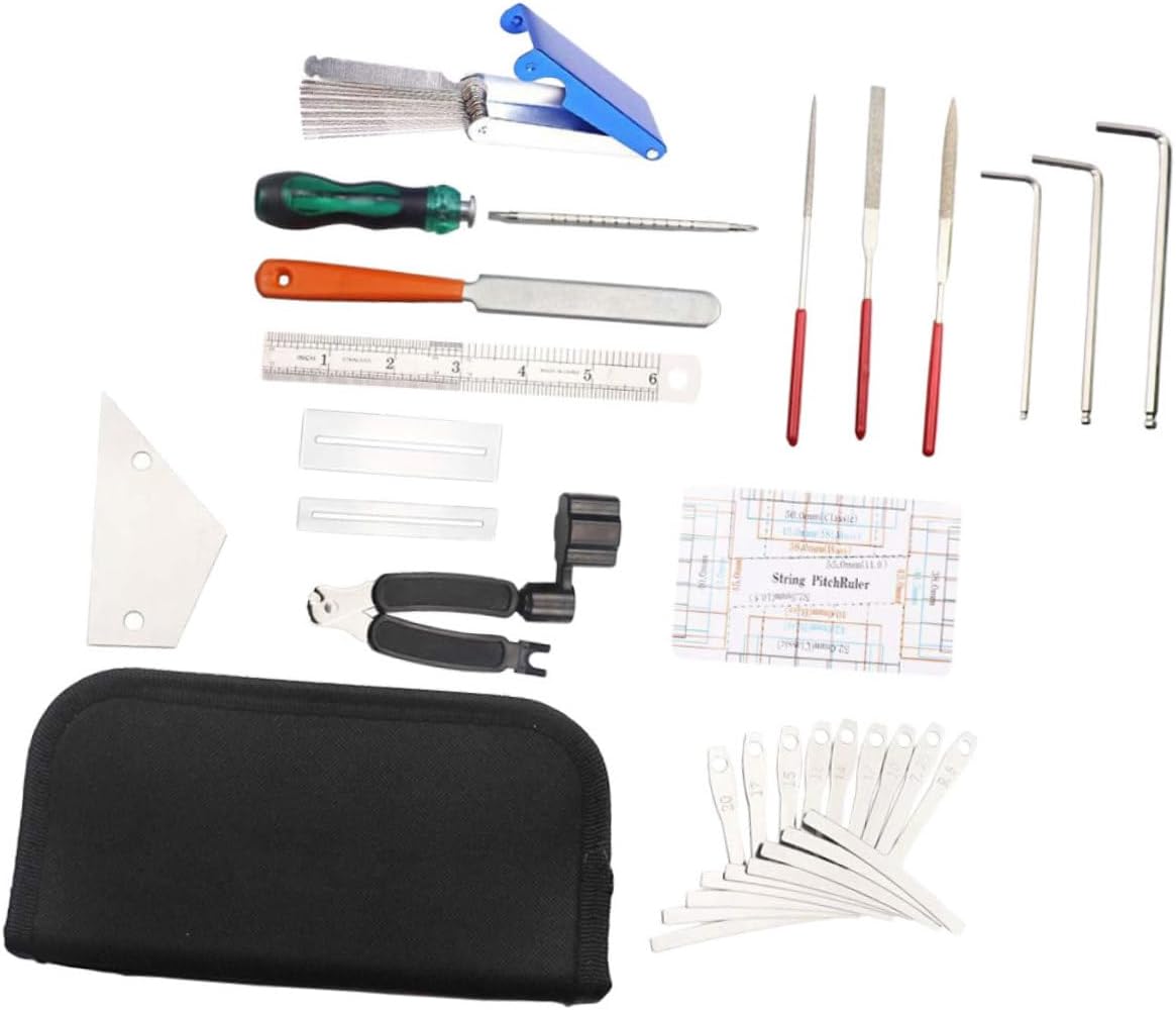 Professional Guitar Repair Kit for Guitar and Mandolin Tools Set
