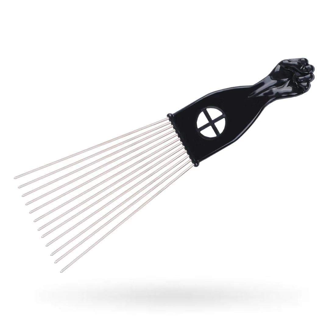 Afro Pick, Hair Pick, Metal Pick Comb, Detangle Wig Braid