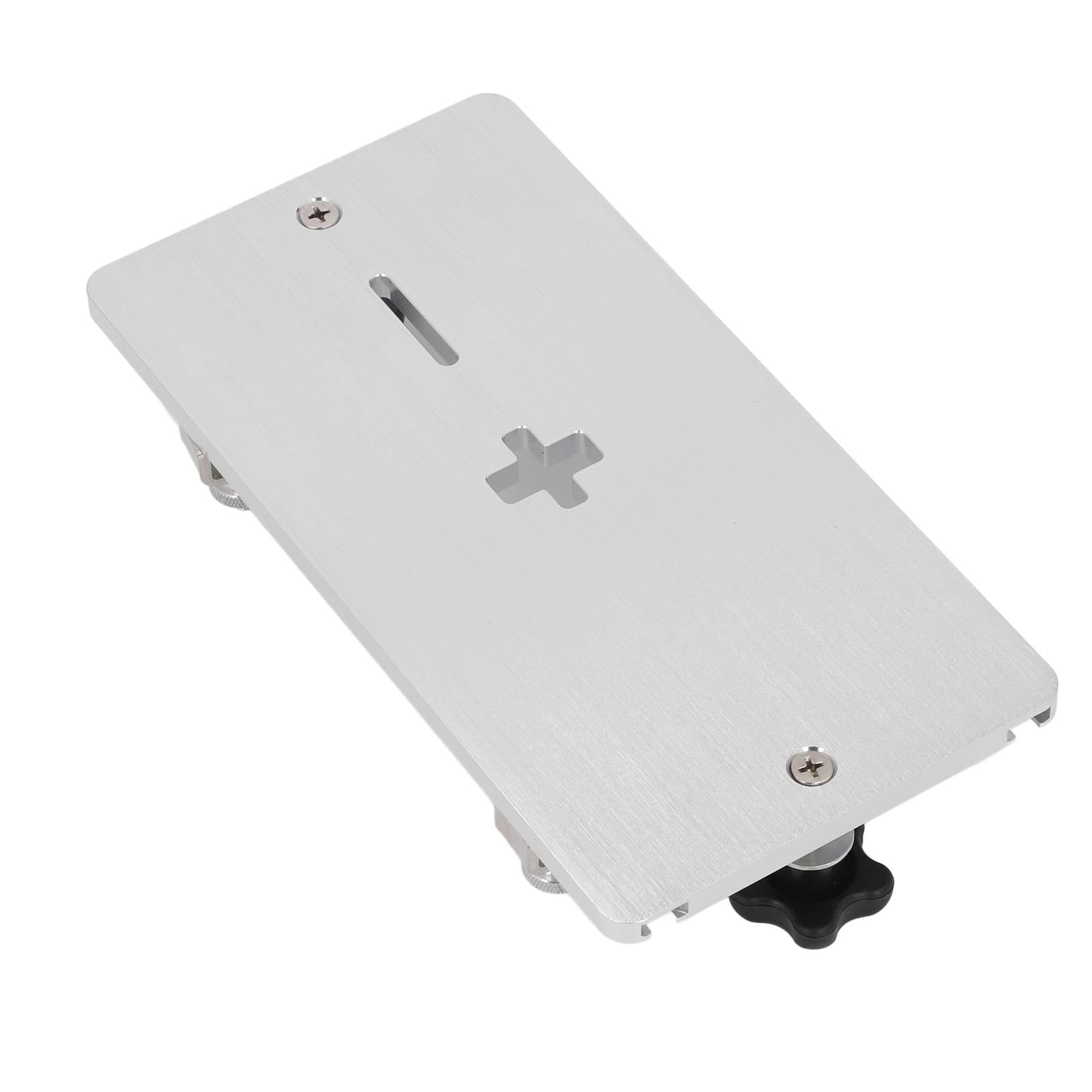 Sierra de Calar Eléctrica Tablero Abatible Enrutador de Aleación de Aluminio Placa de Inserción de Mesa Herramienta de Carpintería para Resultados de Grado Profesional