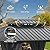 Domi 12’ X 16’ Hardtop Gazebo Canopy with Netting & Curtains, Outdoor Aluminum Gazebo with Galvanized Steel Double Roof for Patio Lawn and Garden, Gray