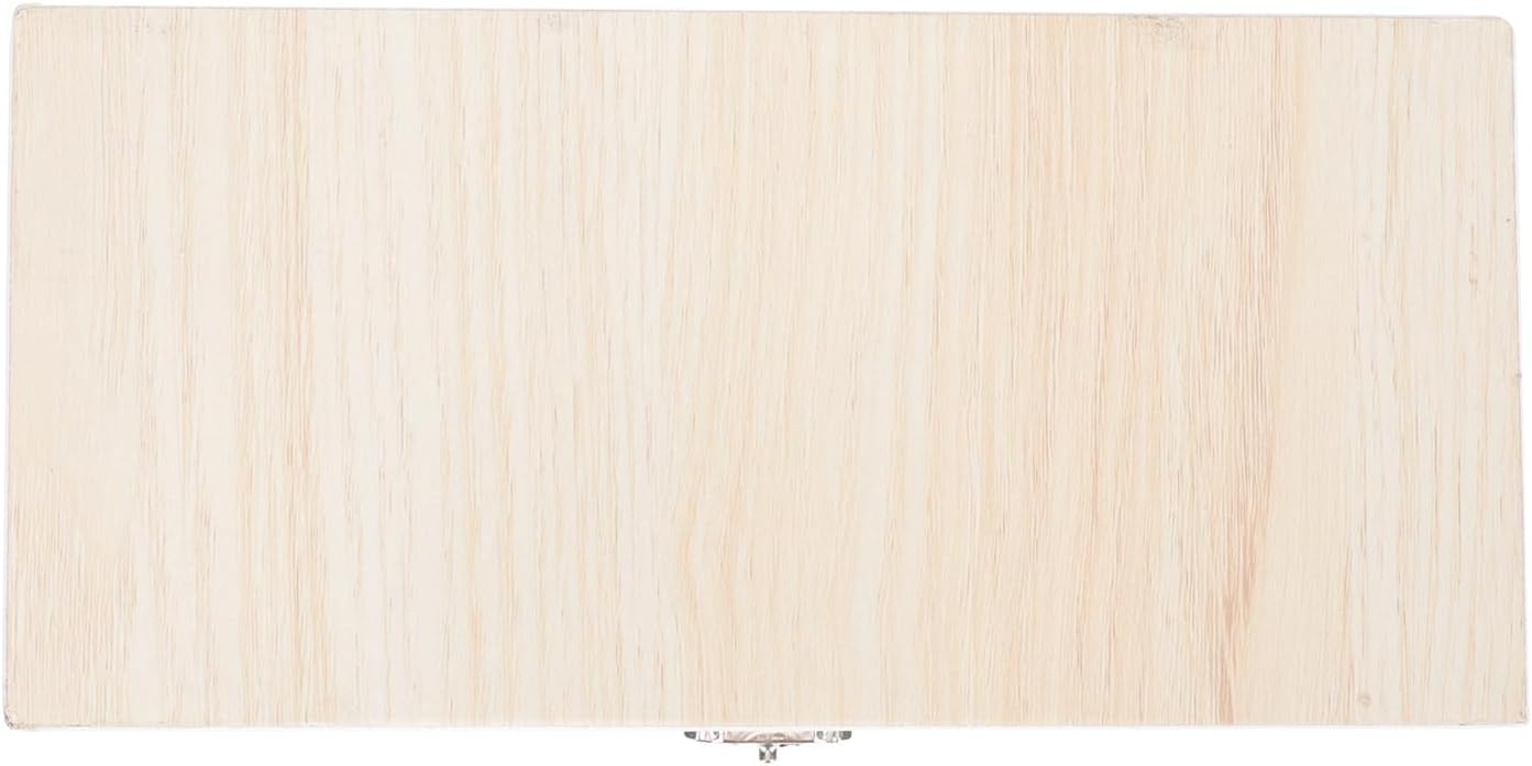 WOONEKY Wood Microscope Slide Storage Box 50 Slots Numbered Slide Case Biological Sample Holder Laboratory Organizer for Classroom Science and Microscope Accessories