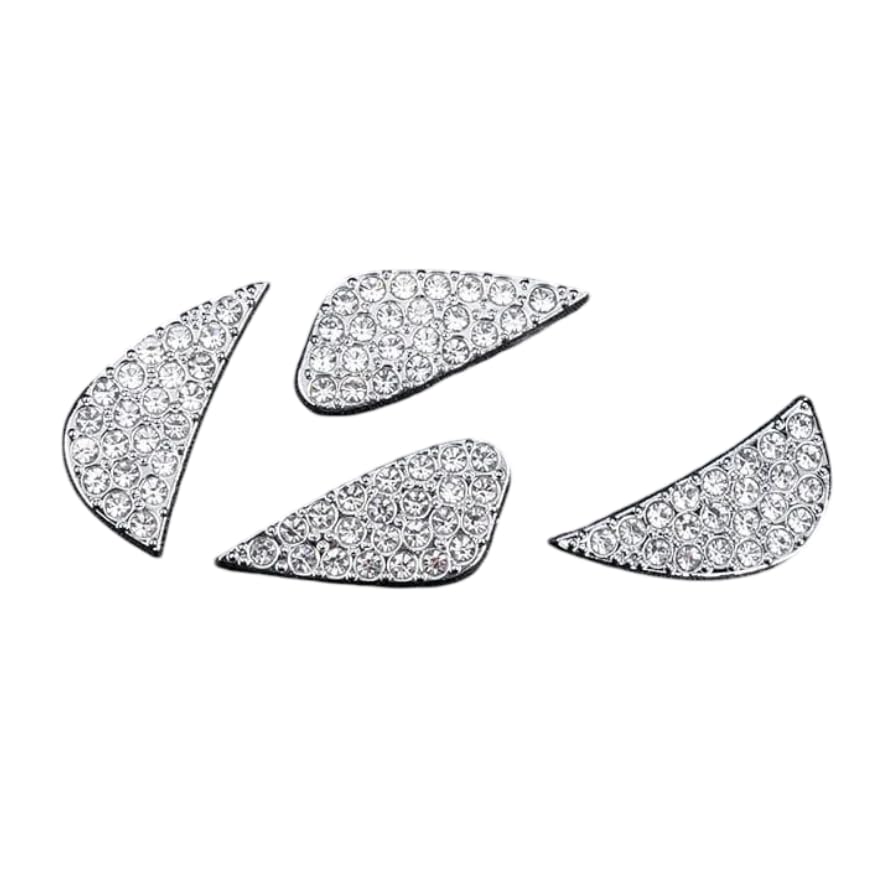 NIVIZEN Universal Steering Crystal Caps Compatible with Hyundai Cars | Circle Ring Center Decoration for Steering Wheel | Stylish Interior Car Accessory Crystal Emblem Cover-image-16