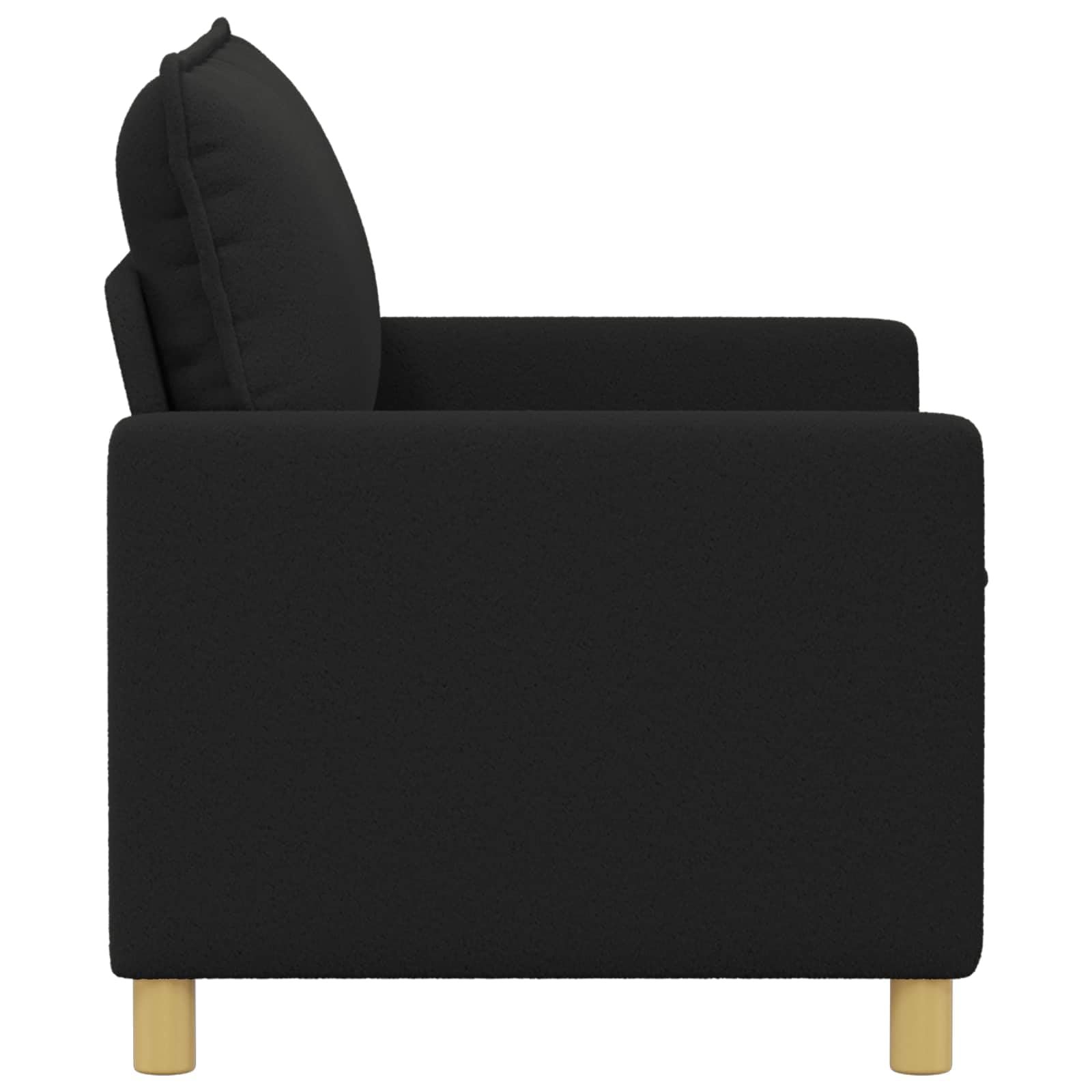 Sofá Negro 126 x 81 x 87,5 cm Tela