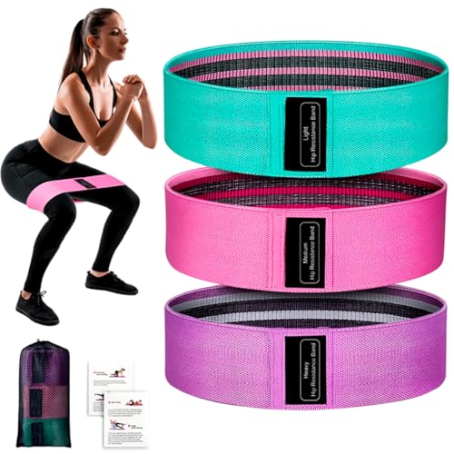 Super Kit Com 3 Mini Faixas Band Elásticas Premium - Para Yo...