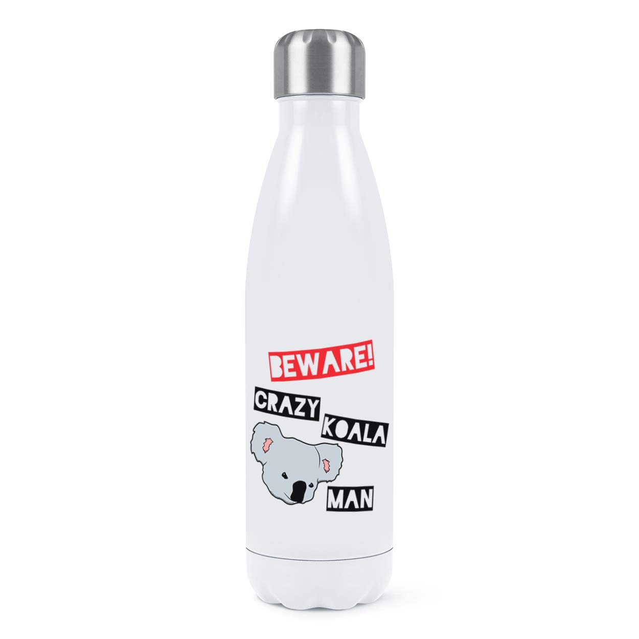 Bouteille isotherme Koala 500ml : gourde inox pour boissons chaudes et froides