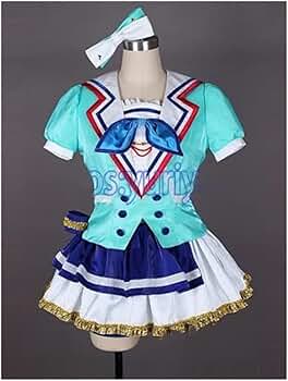 渡辺曜　コスプレ　青空Jumping Heart 青ジャン Amazon.co.jp: [ZHUANG] ラブライブ!サンシャイン!! 渡辺曜 青空