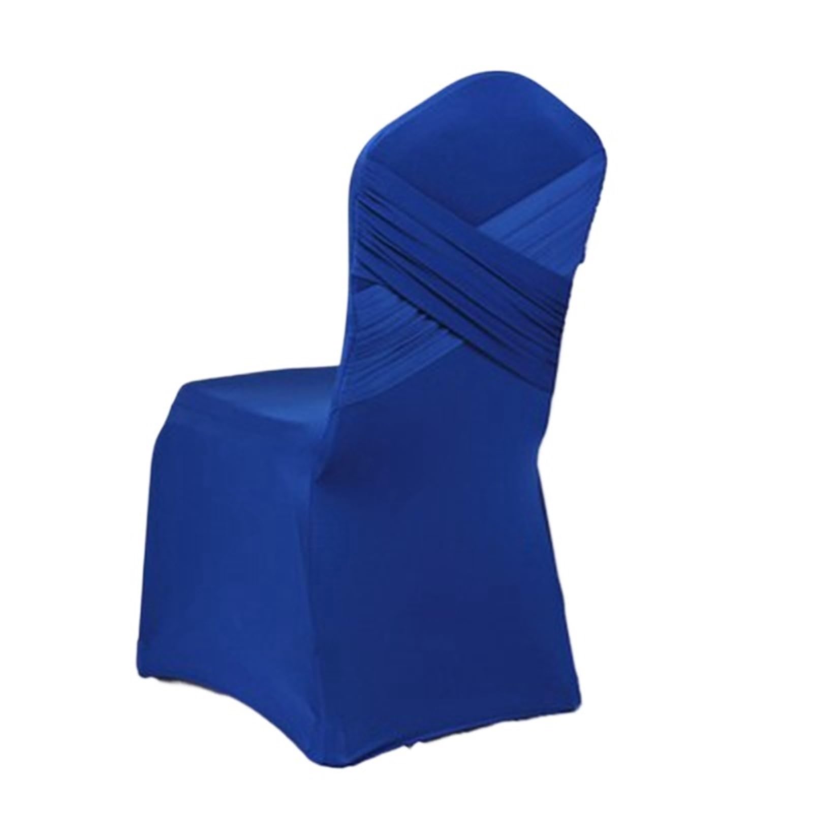 RRYPBOVG Wedding Chair Cover Universal Spandex Wedding Chair Covers, Two Cross Swag Back, Birthday Party Decoration