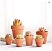 OLEEP 4inch 10pcs Terracotta Pots, Terracotta Pots for Plants/Succulent/Cactus with Drainage for Indoor, Outdoor, Home Office Decoration