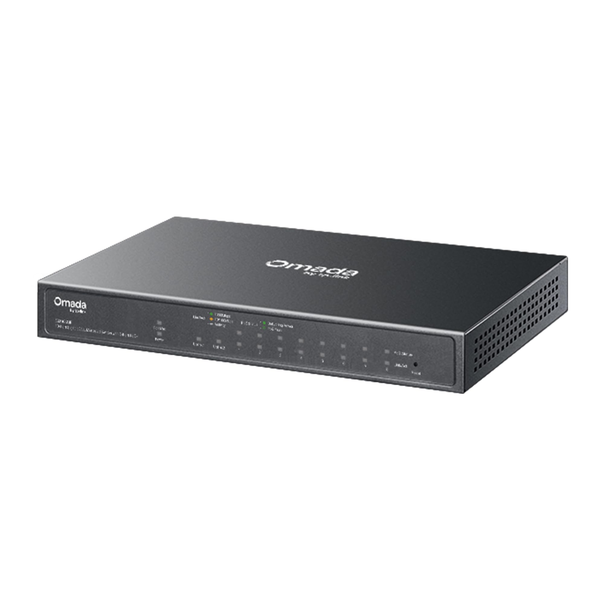 Switch di rete ES210GMP - Smart Desktop con 10 Porte Gigabit di cui 8 PoE+ - by Omada
