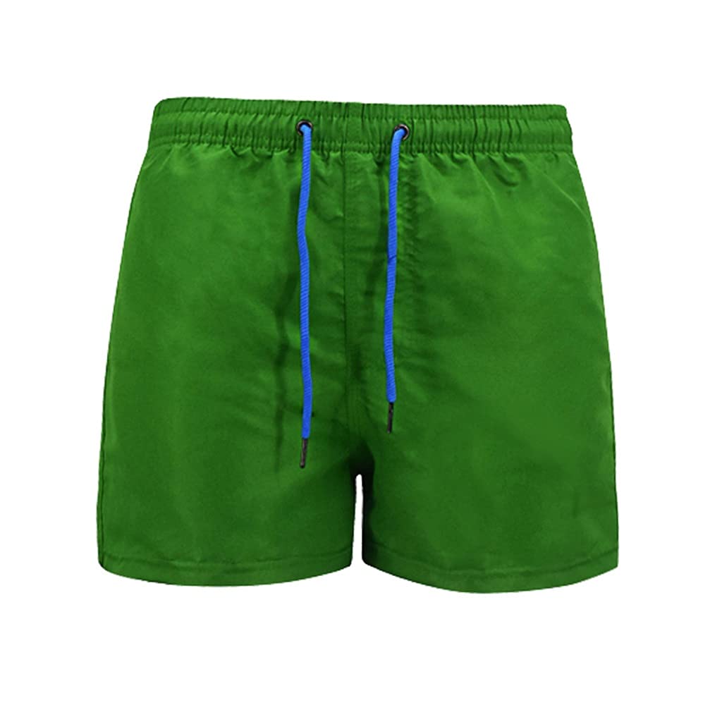 Men Casual Breathable Work Pants Pockets Beach Solid Color Sport Shorts Mens Short Jogger Pant with Pocket