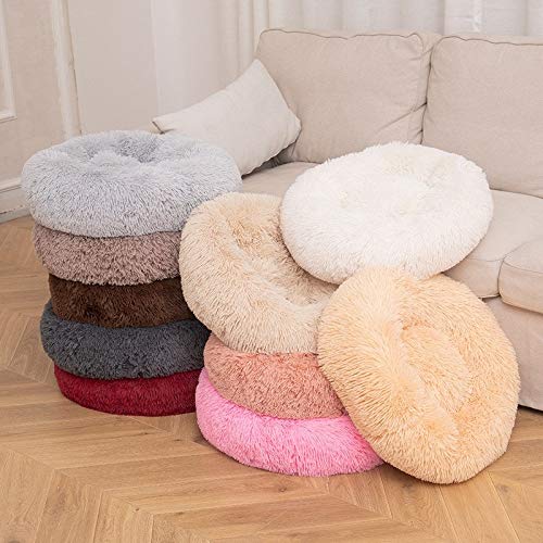 Coussin de lit for chien ultra moelleux format rond 60cm couleur 14