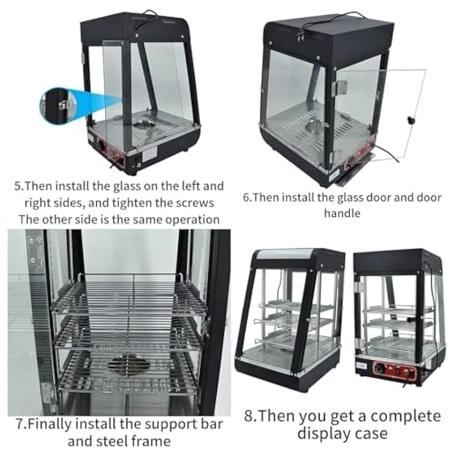 業務用　ホットウォーマー　フードケース Amazon.co.jp: WJW 業務用フードウォーマー、ホットフードショー