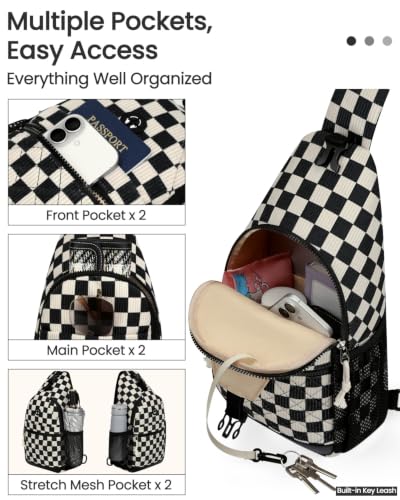 Image of Vankor Hands-free Crossbody Sling Bags for Women Stylish Cute Look