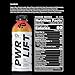 Whey Protein Water Sports Drink by PWR LIFT | Orange Mango | Keto, Vitamin B, Electrolytes, Zero Sugar, 10g of Protein | Post-Workout Energy Beverage | 16.9oz (Pack of 12)