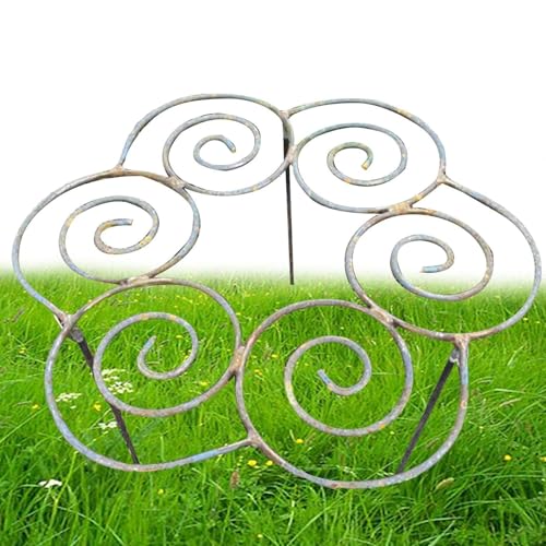 Xmccvt Pfingstrosen-Käfige 30/40cm Wetterfest Metallrahmen Pflanzenstütze Für Pfingstrosen Dekorative Pfingstrosen Halterung Für Hohe Oder Schwere Blumen Beete Und Rabatten