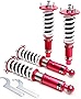 Godspeed MSS0520-A MonoSS Coilover Lowering Kit, Fully Adjustable, Ride Height, Spring Tension And 16 Click Damping, compatible with Mitsubishi Eclipse 1995-99