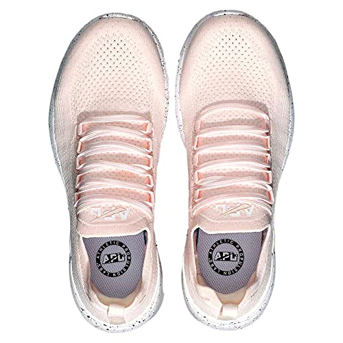 APL Athletic Propulsion Labs Women's Techloom Breeze Shoe, Creme/Vanilla/Chocolate, 104